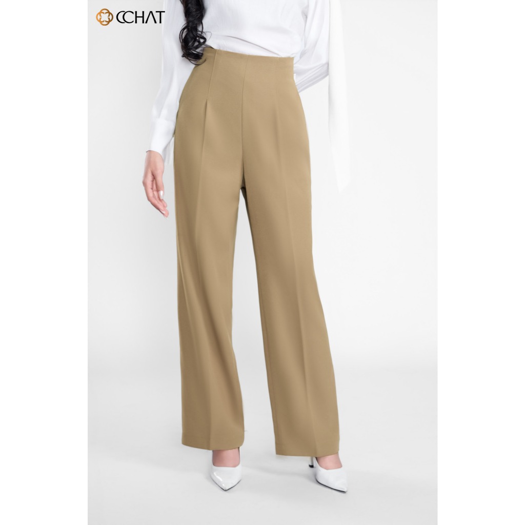 Quần Ống Rộng 𝐂𝐂𝐇𝐀𝐓 Cạp Cao Dáng Đứng Chất Tuytsi Cao Cấp 13QDS2015DT | BigBuy360 - bigbuy360.vn