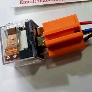 ROLE 12V 5 chân KÈM ĐẾ 100A