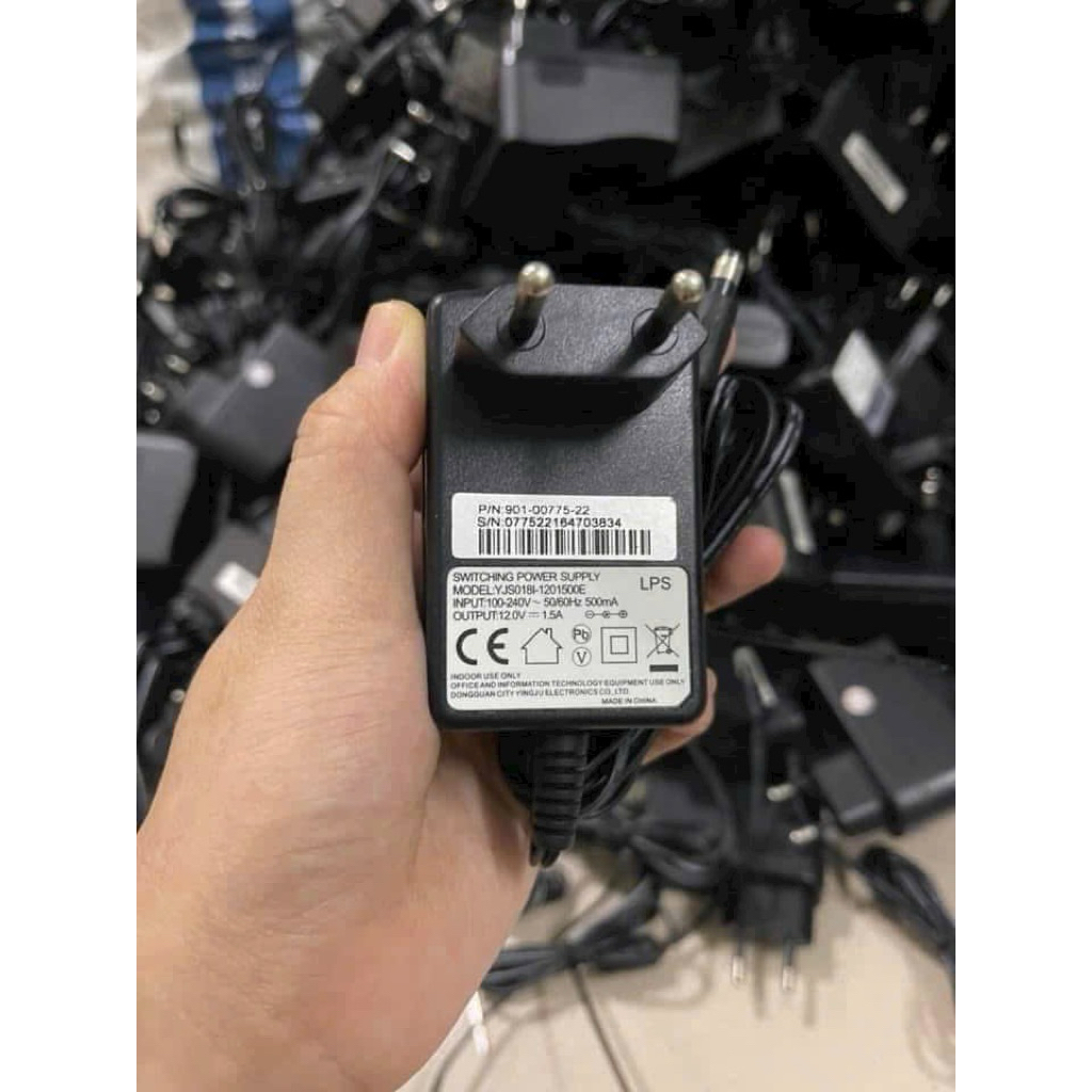 combo 10c nguồn 12v1,5a zin cũ cty thanh lý hàng chuẩn fpt dùng đầu ghi ,led ,cam..