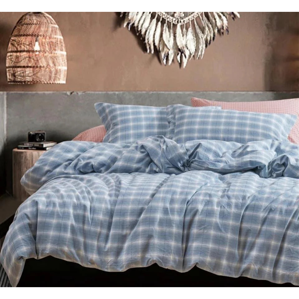 (MẪU SALE) Vỏ Chăn Lồng được Ruột Cotton Organic OCTOBER BEDDING size 200x220 Thấm hút tốt Thoáng má
