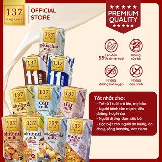 ✨[DEAL CỰC HỜI]✨Mua 5 Lốc Protein TT Tặng 1 Gói Treo Tường - Sữa Hạt 137 Degrees 180ML, Healthy, NK Thái Lan