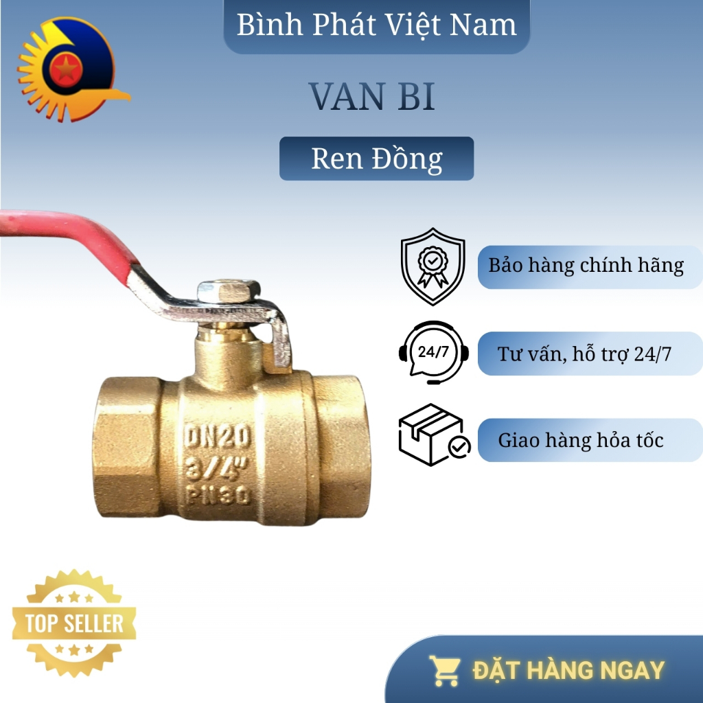 Van Bi Ren Đồng DN15-DN100