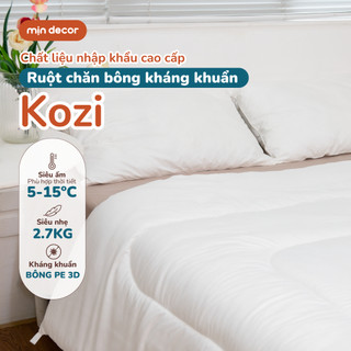  Ruột Chăn Bông Cao Cấp Kozi Seeridan Mịn Decor Chăn Bông 2,7kg Siêu Nhẹ Siêu Ấm Kích Thước 2mx2m2 