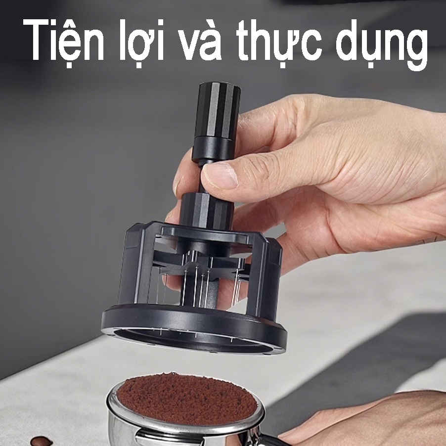 Sẵn sàng giao hàng / Dụng Cụ Đánh Tơi Khuấy Bột Cà Phê 51/53/58mm | WDT Coffee Needles Distribution 