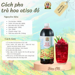 Combo 500gr mứt + 1 chai cốt hoa atiso đỏ đường phèn 1000ML