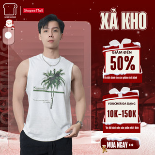   GIẢM 50%  Áo tanktop nam FROS TOP BAMIHOME áo ba lỗ gym chất vải cotton co giãn mềm mại thấm hút tốt ATT09 