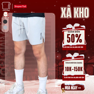   GIẢM 50%  Quần short nam SWIFT BAMI HOME BM chất liệu dù thoáng khí lưng thun 8cm co giãn QB08 