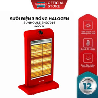  Đèn Sưởi 3 Bóng Sunhouse SHD7016 - Máy Sưởi Công Nghệ Halogen Làm Ấm Nhanh Bảo Hành 12 Tháng 
