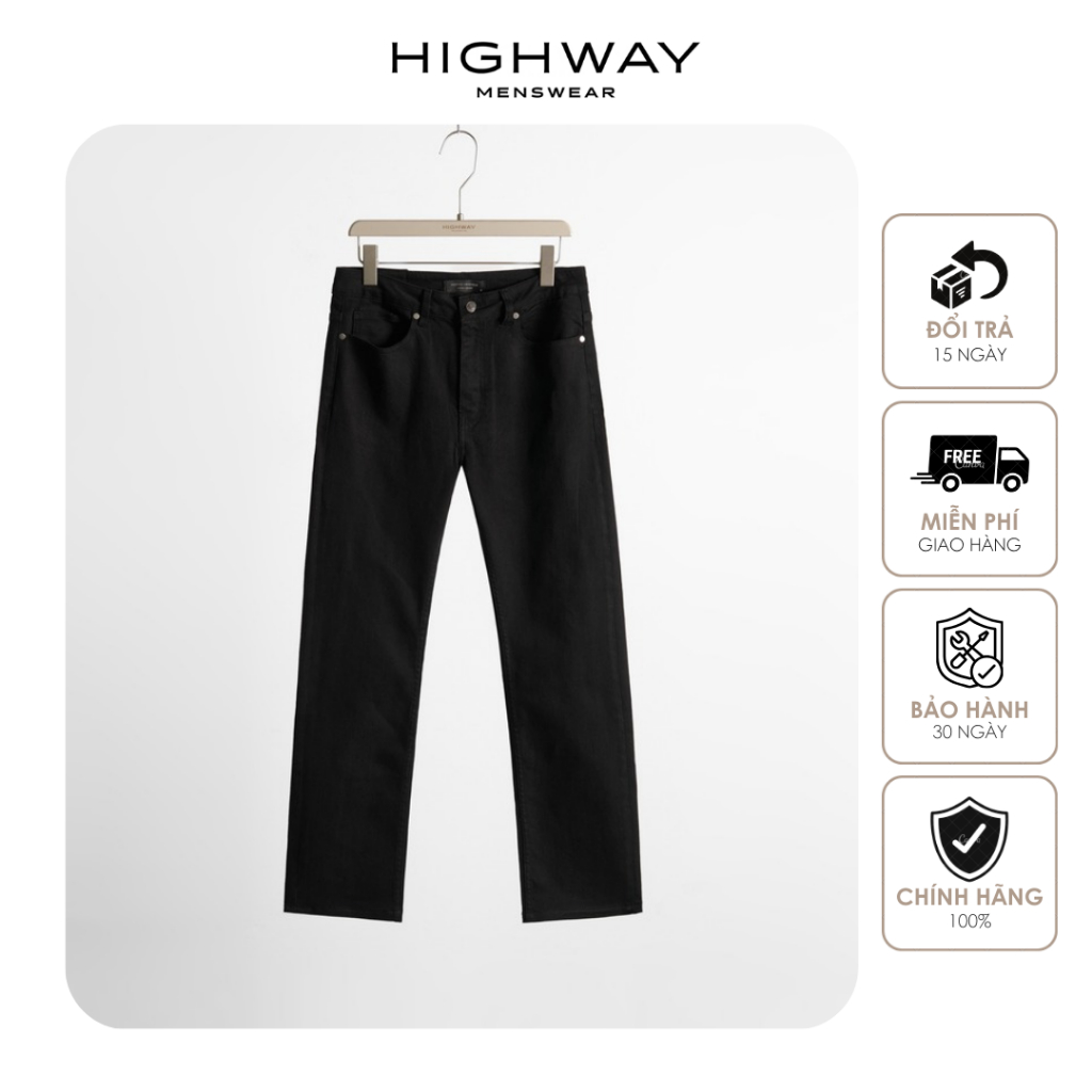 Quần Jeans nam dày dặn phom Slim Fit Highway (Menswear) Maggo