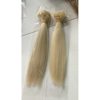 Tóc giả 15cm cho búp bê- màu mới
