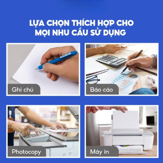Giấy in, giấy photo Pine Forest  A4 Đ𝐢̣𝐧𝐡 𝐥𝐮̛𝐨̛̣𝐧𝐠 𝟕𝟎𝐠/𝐦𝟐 ( 500 tờ/1 ram )