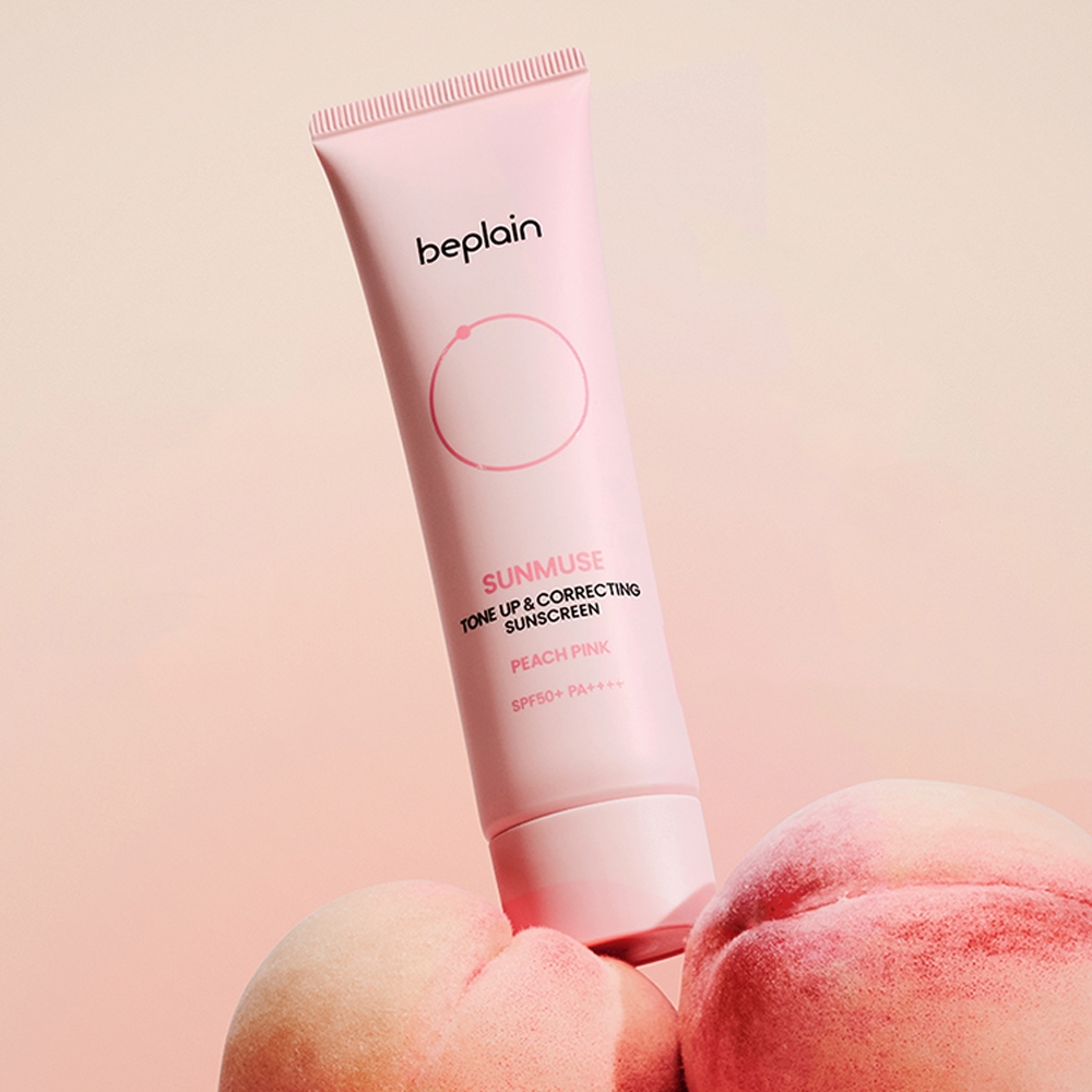 [HÀNG CÔNG TY] Kem Chống Nắng Nâng Tone Beplain Sunmuse Tone Up & Correcting, Mineral, Matte, Peach Pink Sunscreen | BigBuy360 - bigbuy360.vn