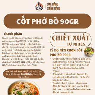 Cốt Phở Bò Ông Chà Và 90g (Beef Pho Soup Base)