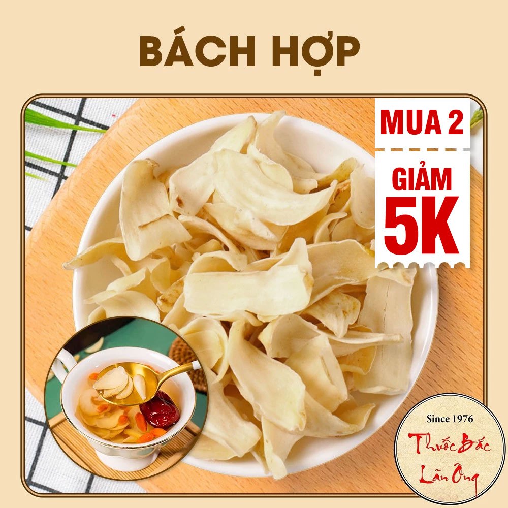 Bách hợp 100g (Bá hợp, tỏi rừng khô)