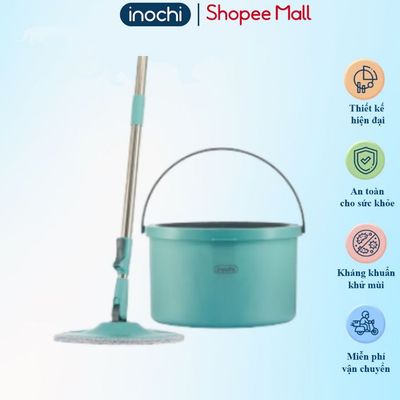 Bộ cây lau nhà tách nước inochi.