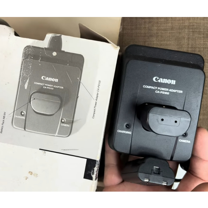 Bộ kit pin và adapter Canon DK-110 Power Supply Kit for PowerShot DR-100A CA-PS100 NB-5H