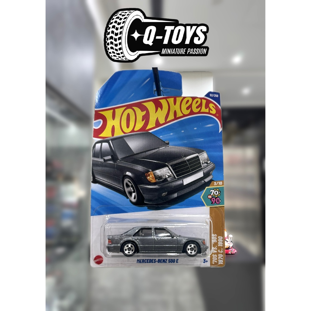 Xe mô hình Hot Wheels Mercedes-Benz 500E tỉ lệ 1:64