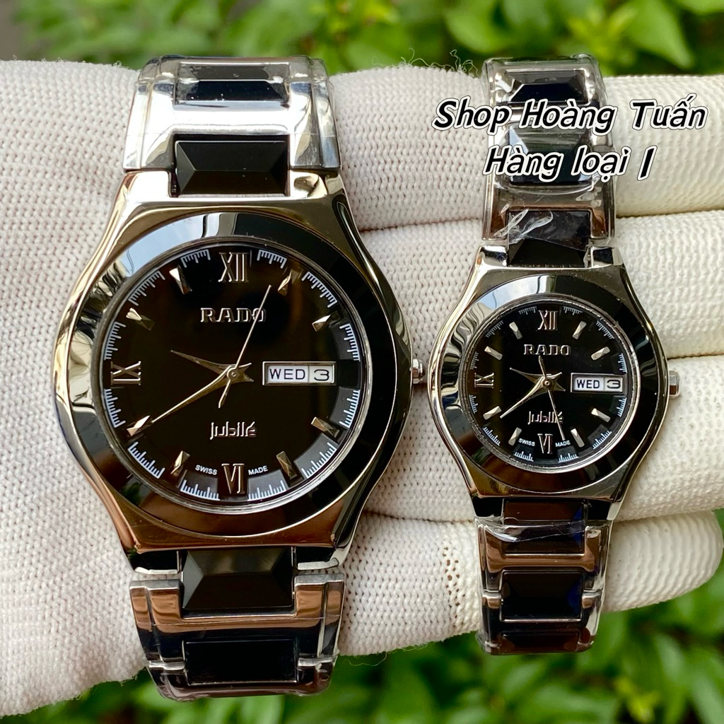 Đồng Hồ R.D cặp đôi thời trang Nam Nữ . Kính sapphire chống trầy xước . Chống nước 3ATM