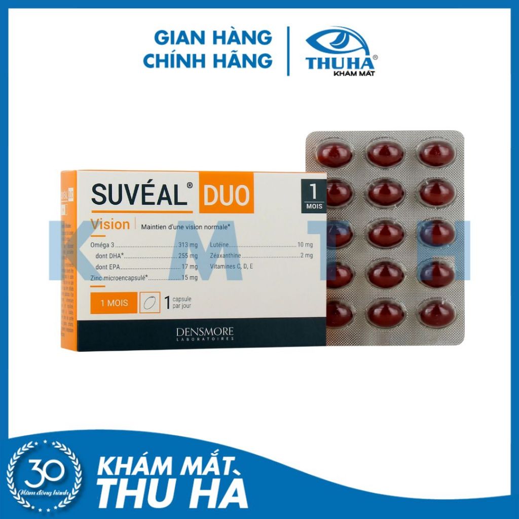 VIÊN BỔ MẮT SUVEAL DUO [Pháp]
