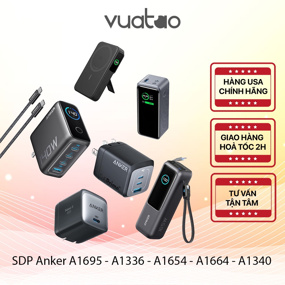 [TOÀN QUỐC] SDP Anker - A1695 - A1336 - A1654 - A1637 - A1363 - A1651 - A1340
