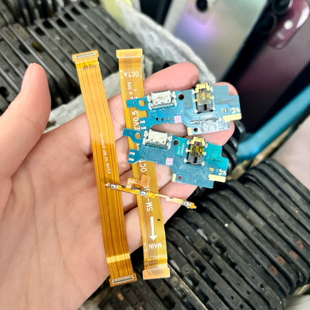 Linh Kiện Trong Samsung M21 / M31 / M30s ( M307F ) Zin Full ( Cụm Sạc , Chuông , Cáp Nối ,...)