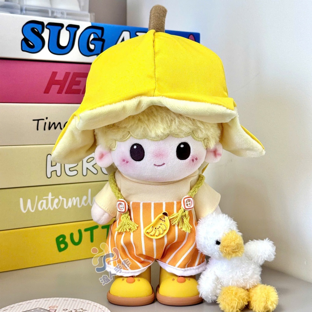 [SẴN] Outfit doll 10cm, 20cm - Quần áo búp bê bông 10cm, 20cm body thường Banana