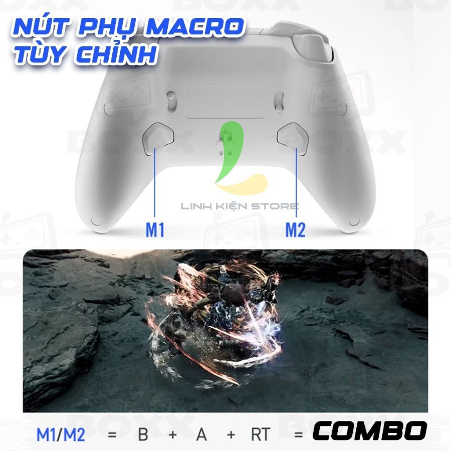 Flydigi Direwolf 4 HOSAN Không Dây Hỗ trợ Macro, Polling Rate 1000Hz Cho PC, Laptop, Nintendo Switch | BigBuy360 - bigbuy360.vn