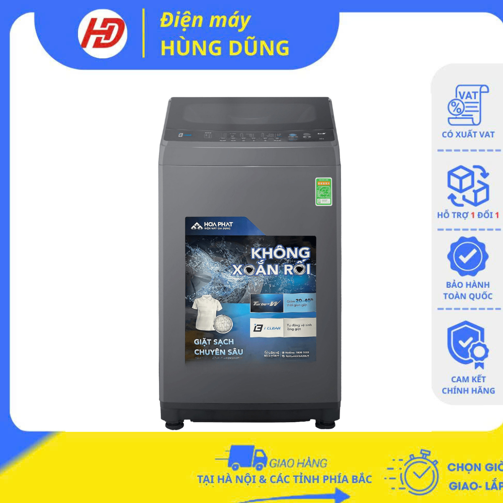 [GIAO LẮP TRONG NGÀY HÀ NỘI ] Máy giặt cửa trên Funiki 8.5kg HWM T685ABG/HWM T695ABG/HWM T6105ABG -N