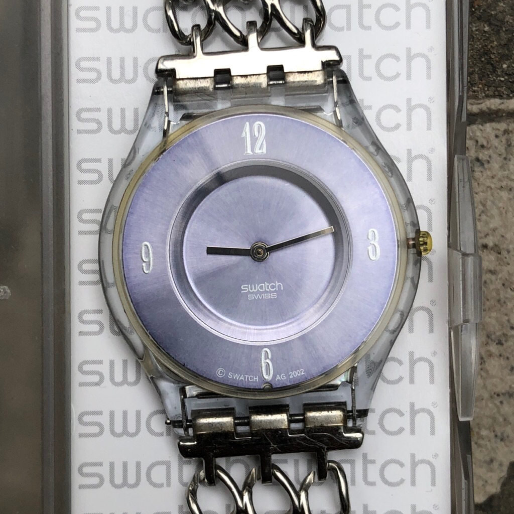 Đồng hồ Nam Nữ Swatch swiss Skin siêu mỏng