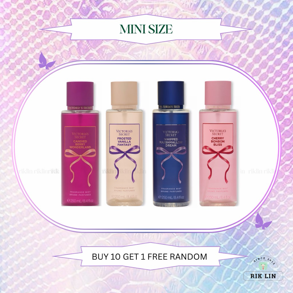 FROSTED VANILLA FANTASY| CANDIED BERRY WONDERLAND|WHIPPED MASHMALLOW DREAM |SUNSHINE HAZE-Xịt Thơm T