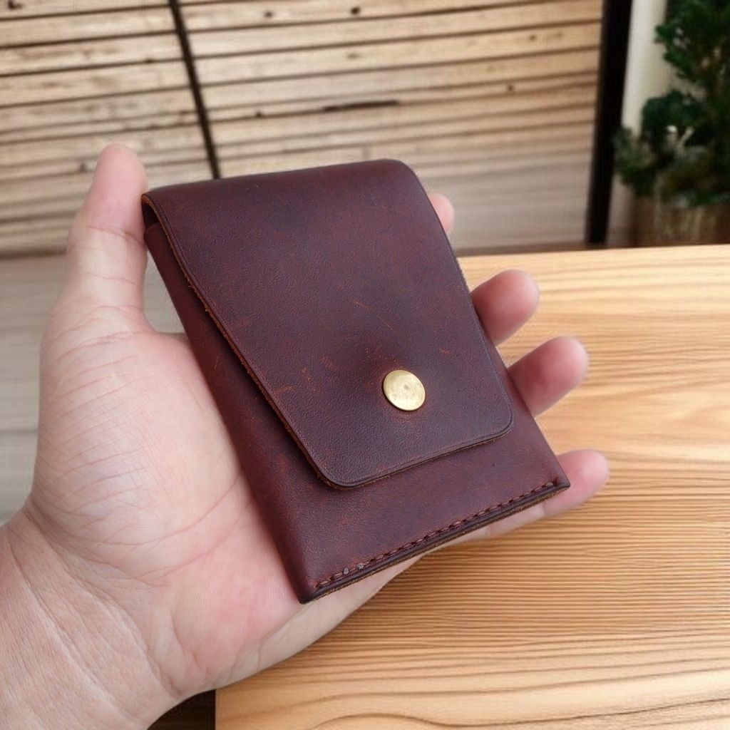 Ví Kẹp Tiền, Khoá Nam Châm, Nút bóp, Ví Sen, Ví Mini (DA THẬT)