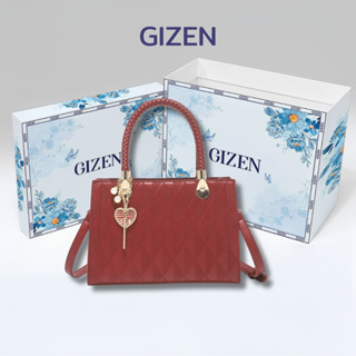   CÓ HỘP FULLBOX  Túi quai xách tay nữ hàng QC loại 1 chuẩn nội địa tặng mẹ GIZEN TX14 