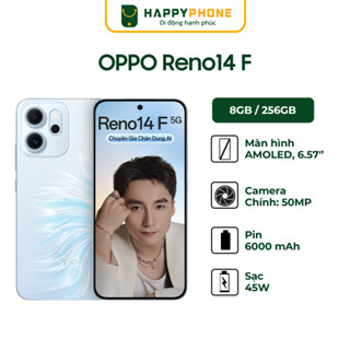  Điện Thoại Oppo Reno14 F 5G - Hàng Chính Hãng 