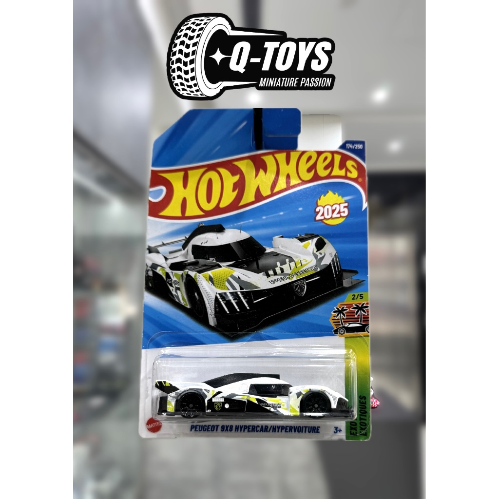 qtoys Xe mô hình Hot Wheels Peugeot 9X8 Hypercar/Hypervoiture tỉ lệ 1:64