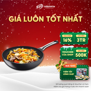  Chảo Sâu Lòng Tefal G26919 Excellence Wok 28 CM nội địa Đức Chảo Chiên Xào Dùng Mọi Loại Bếp GermanySnT 90036 