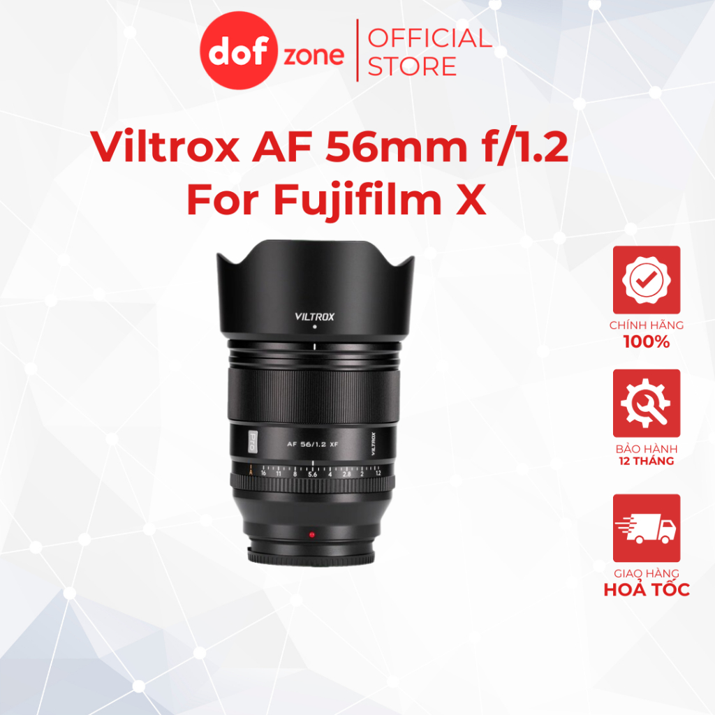Viltrox AF 56mm f/1.2 For Fujifilm X - Chính Hãng