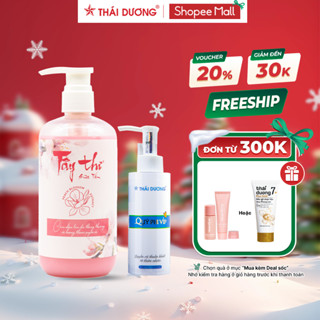  COMBO Sữa tắm Tây Thi 500ml và Dung dịch vệ sinh phụ nữ Quý Phi Vip 