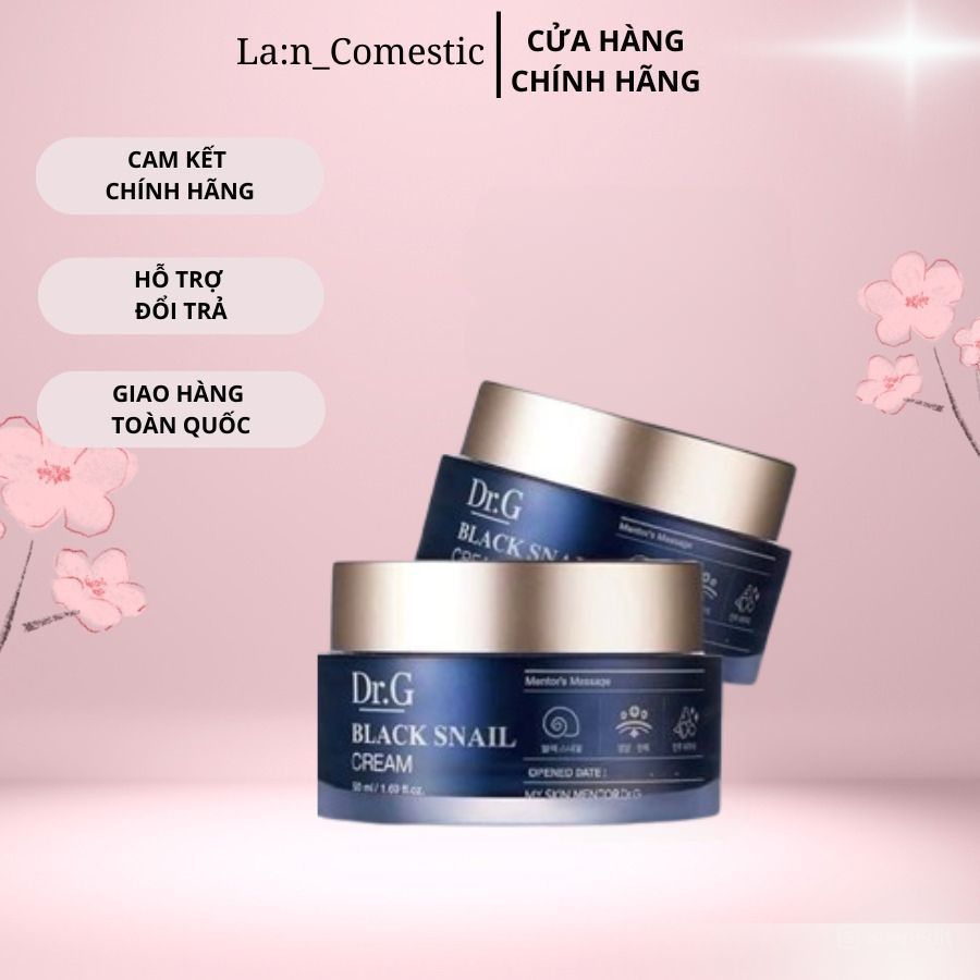 Kem dưỡng Dr.G Black Snail Cream