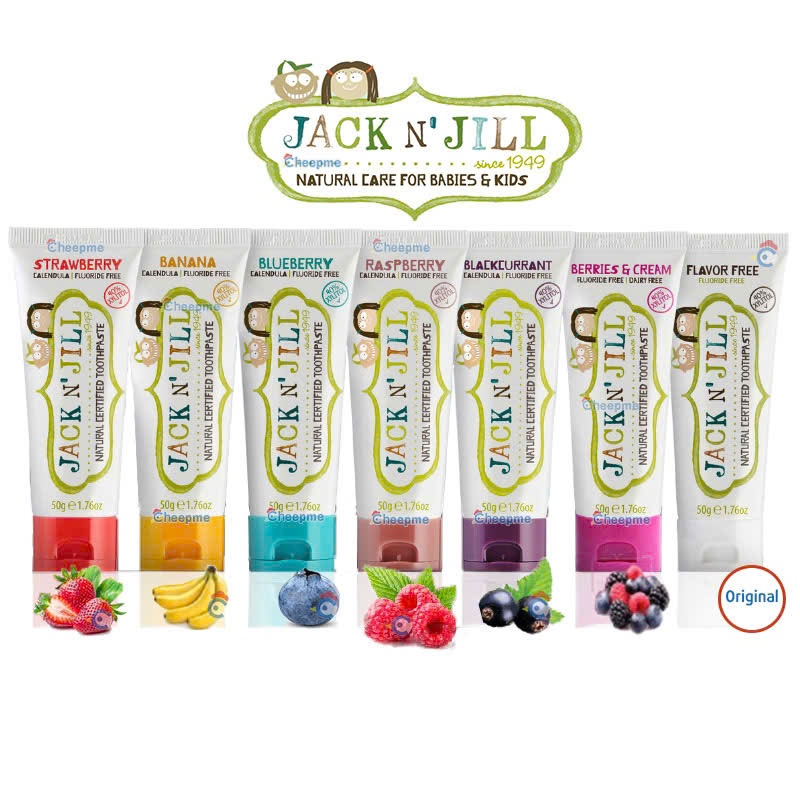 Kem đánh răng hữu cơ Jack N Jill (6 month)
