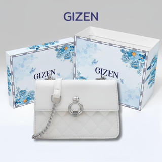  Túi xách nữ đeo chéo vai cao cấp ô trám làm quà tặng bạn gái tặng mẹ GIZEN TX10 