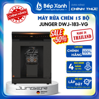 [CHÍNH HÃNG] Máy Rửa Bát Junger Leopard DWJ-183-VG / DWJ-143 - Sức Chứa 15 bộ - Nhập khẩu Thái Lan