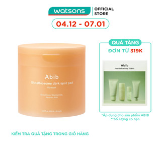  Toner Pad Dưỡng Sáng Mờ Thâm Abib Glutathiosome Dark Spot Pad Vita Touch 220ml 60pcs  