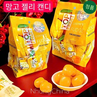  Kẹo Dẻo Trái Xoài TOP FRUIT COOWY FUDGE MANGO CANDY  탑 프루트 쿠위 망고 캔디  