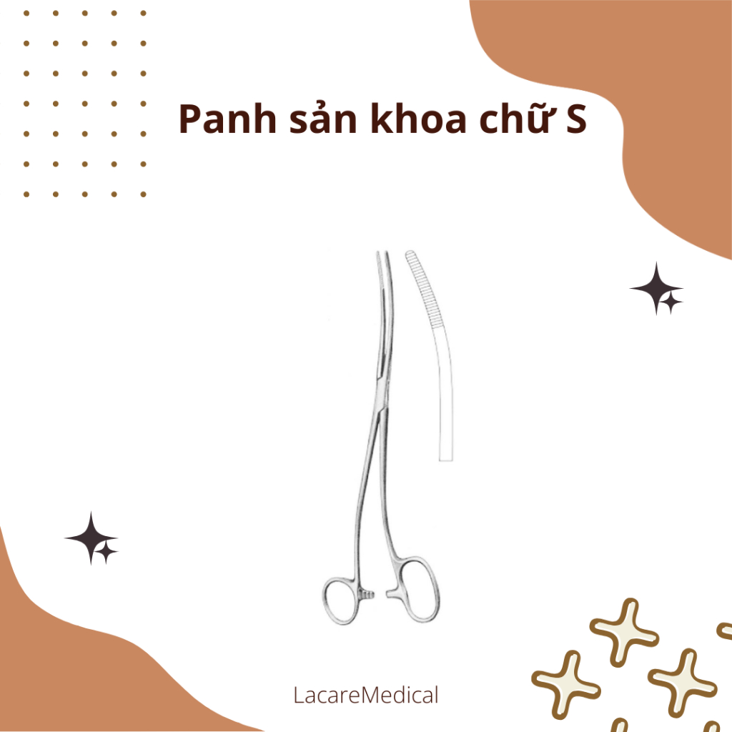 Panh sản khoa chữ S (Bozeman douglas forceps)