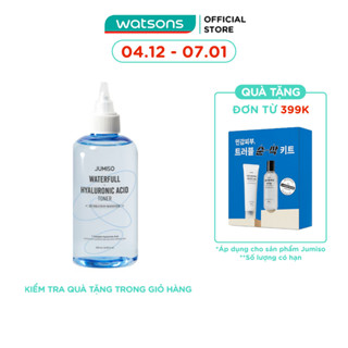  Nước Hoa Hồng Jumiso Waterfull Hyaluronic Acid Toner 250ml 