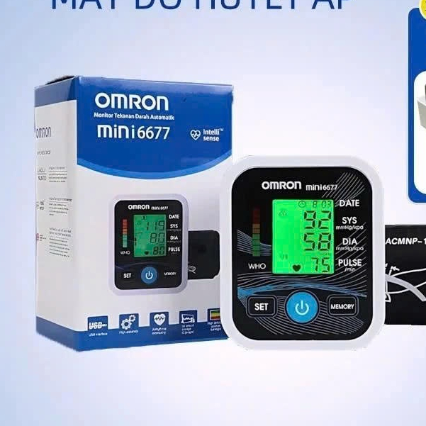 Máy Đo Huyết Áp O-MRON (7HAH) Có Bảo Hành Đo Nhanh Độ Chính Xác Cao Tiện Lợi Cho Gia Đình