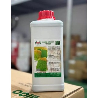 Colarome Bico - Tinh mùi lá dứa Bico - Chai 1kg - tạo mùi trong thực phẩm dùng làm bánh kẹo