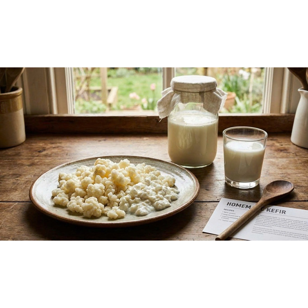 Nấm sữa kefir -Nấm làm sữa chua ( cam kết thành công)