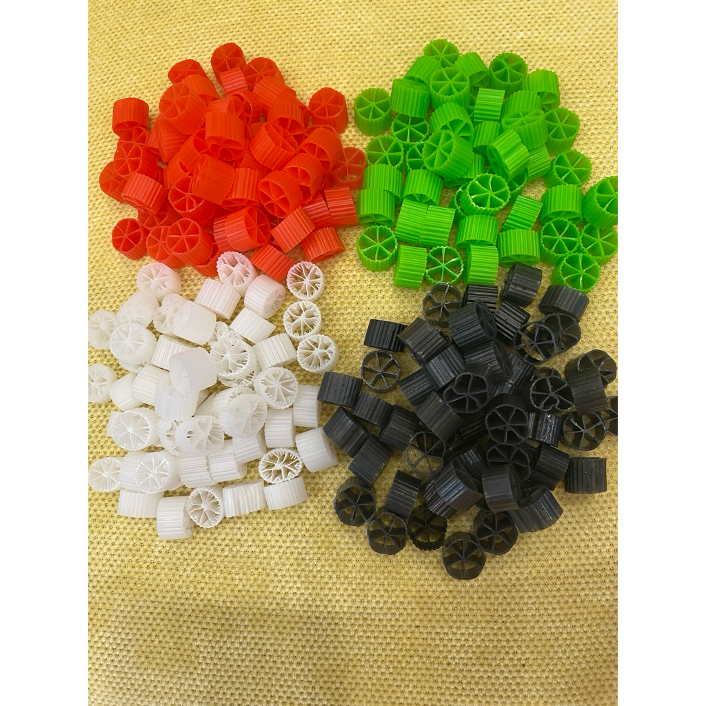 HẠT KALDNES LỌC HỒ CÁ ( 100gram) ] MÀU TRẮNG, ĐỎ, ĐEN, XANH LÁ