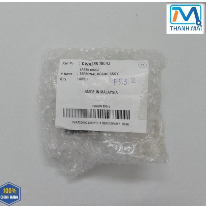 Phụ kiện Cầu đấu điện Máy lạnh Panasonic cho nhiều dòng MODEL CU-N12WKH-8(xem hết model ở mô tả)